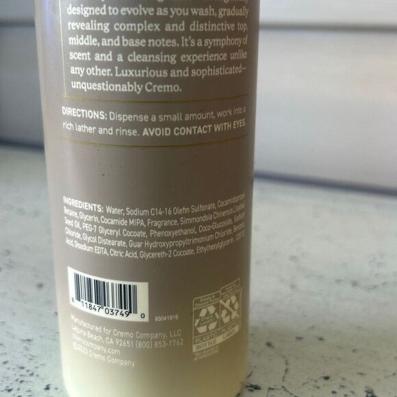 Cremo Body Wash Almond Bloom - Picture 2 of 2